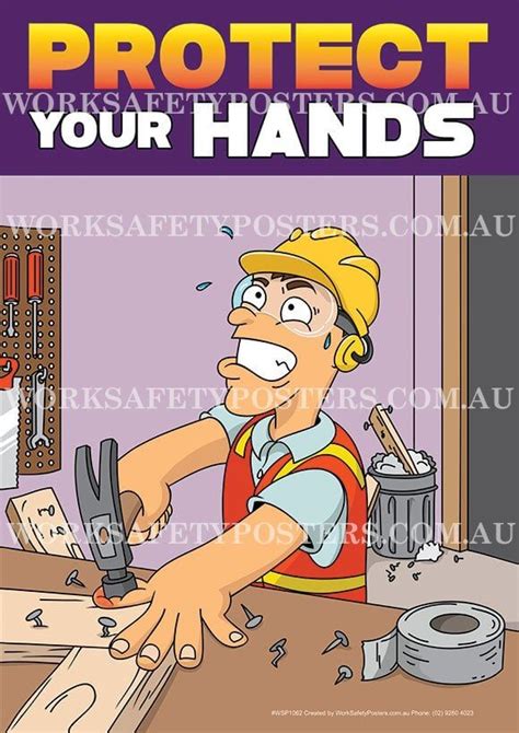 Hand Safety Posters Safety Posters Australia