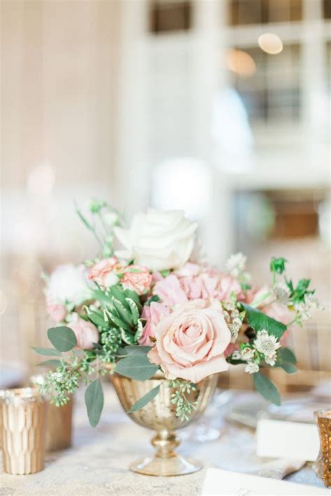 Blush And Gold Wedding Flowers Photography By Blush