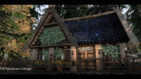 The Meadows Cottage Skyrim Special Edition House Mod Youtube