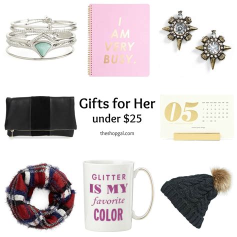 Seelct from a range of handbags, marble gifts, shadow candle lights these are handpicked return gifts under 100, which are of the highest quality, while being both within budget and looking trendy. 30 Holiday Gift Ideas for Her Under $25 from Nordstrom ...