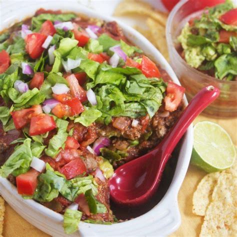 Whether you're looking for dairy free dips or finger foods, these are the best dairy free appetizers you'll find on the internet. 7 Layer Taco Dip! Gluten-free and dairy-free. Perfect for entertaining! | Dairy free appetizers ...