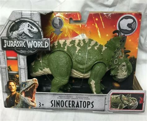 New Mattel Jurassic World Roarivores Series Roaring Sinoceratops