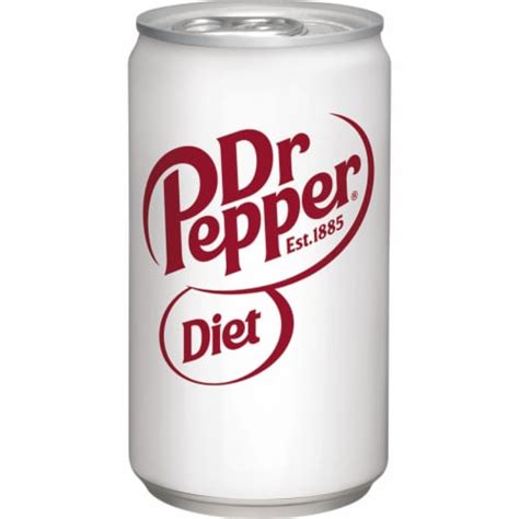 diet dr pepper soda cans 7 5 oz 6 cans kroger