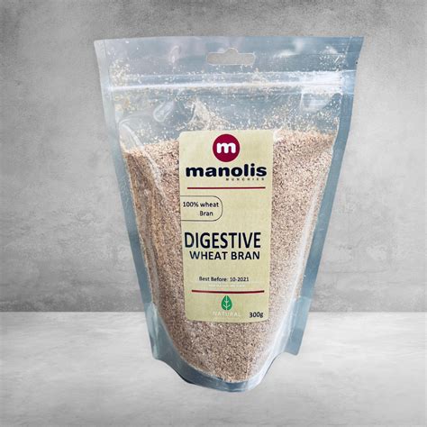 Digestive Wheat Bran Manolis Munchies