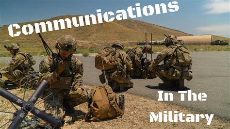 Military Jobs Infantry British Army Signals Youtube