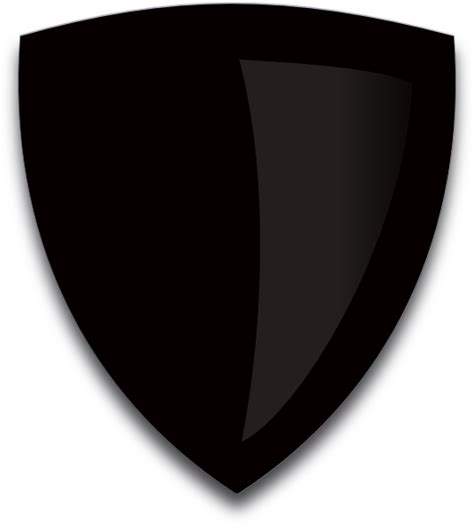 Black Shield Clip Art At Vector Clip Art Online Royalty