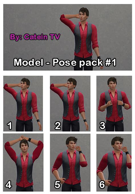 Cat Sims Model Pose Pack 1 The Sims 4 Download