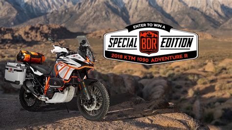 Win The Special Edition Ktm 1090 Adventure R Youtube