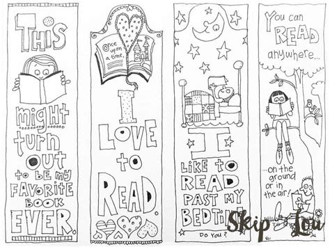 Free Coloring Bookmarks Skip To My Lou