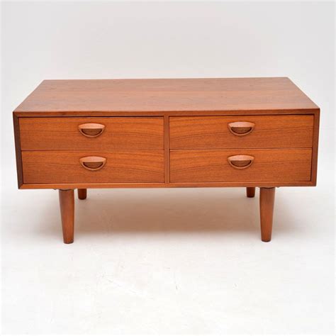 1960s Vintage Danish Teak Sideboard Chest By Kai Kristiansen