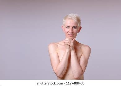 Beautiful Naked Mature Woman Smiling Camera Shutterstock