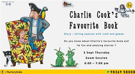 Charlie Cooks Favourite Book Story Telling Session With Craft And Games