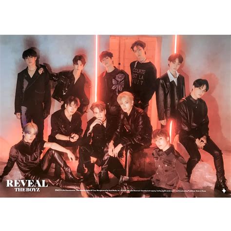 The Boyz Reveal 1st Album Official Posters 3 Poster Set Kpop Usa