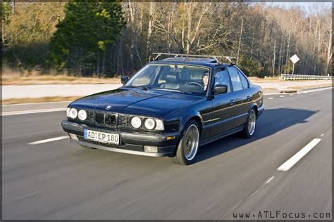 Bmw E34 535i Bbs Style 5 Gold Black Rolling 1 Halston Pitman