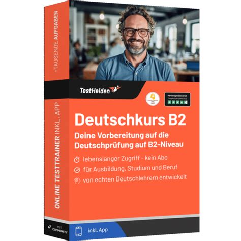 Deutschkurs B2 2024 Online Prüfungstraining