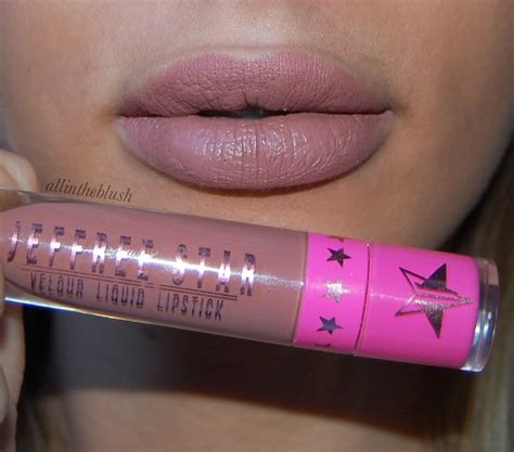 Jeffree Star Velour Liquid Lipstick In Celebrity Skin Review And Swatches