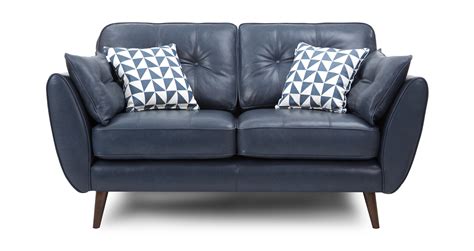 Zinc Leather Seater Sofa Dfs