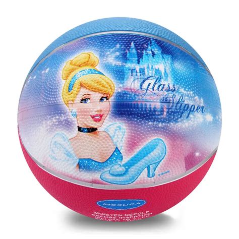 Disney Cinderella Princess Official Size 3 Rubber Basketball Ball For