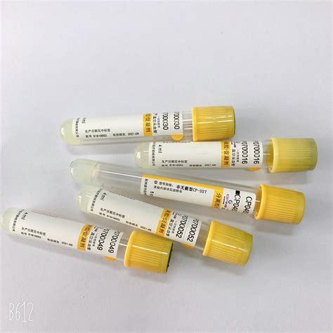 Micro Sst Bd Vacutainer Blood Collection Tubes Ce Iso Certificated