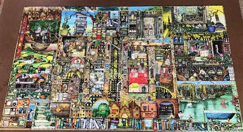 Ravensburger 5000 Piece Bizarre Town Rjigsawpuzzles