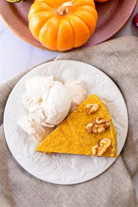 Easy Peasy No Bake Vegan Pumpkin Pie Rd Licious Registered