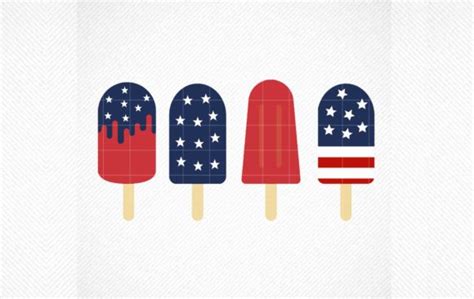 4th of July Popsicle, Flag Popsicle (Graphic) by SVG DEN · Creative Fabrica