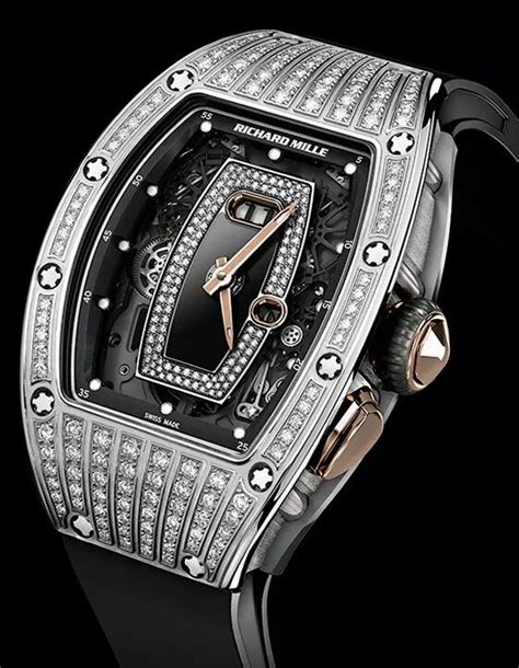 Replica Richard Mille Rm 037 Diamond White Gold Women Watch Rm 037