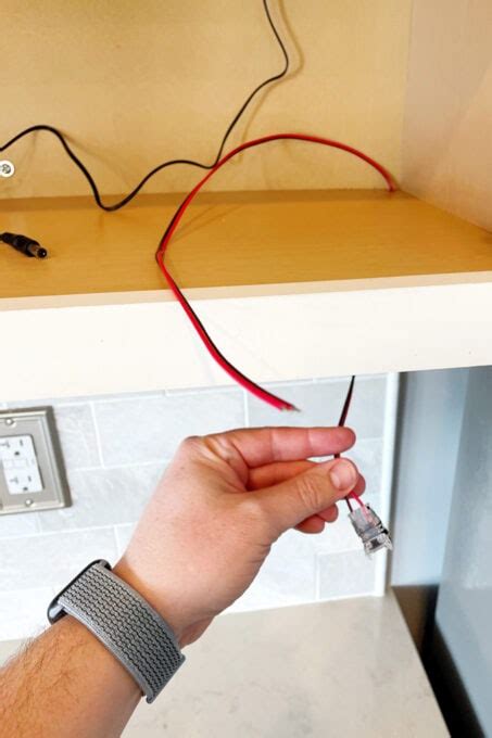 How To Install Under Cabinet Lighting In The Kitchen Using Led Light Strips