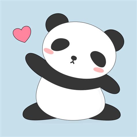 Kawaii Cute Panda Bear T Shirt Cute Pandas T Shirt Teepublic