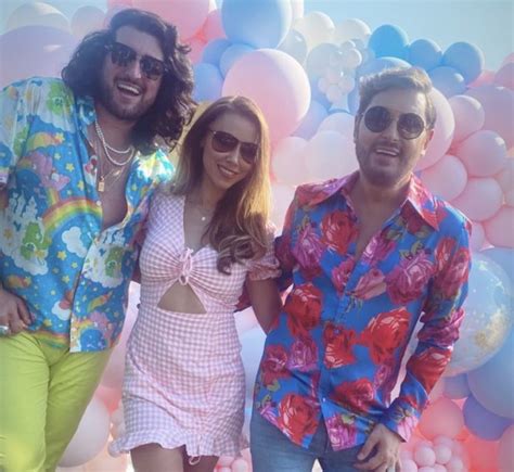 Steal Her Style Una Healy Stuns In Pink Mini Dress For Brian Dowling