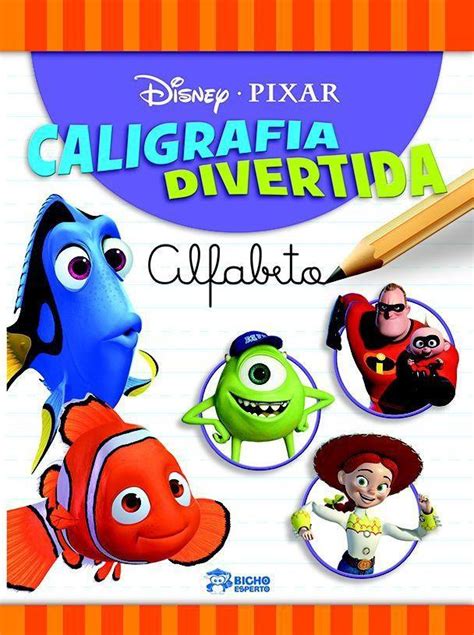 Cartilha Caligrafia Divertida Disney Alfabeto Silabas Vogais Bicho