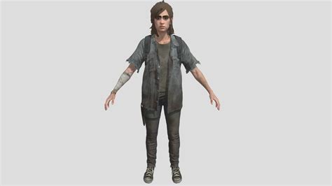 The Last Of Us Ellie D Model Rewaize