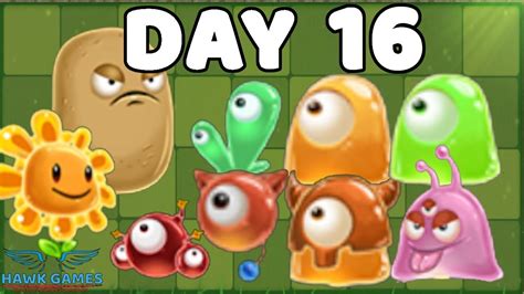 Plants Vs Monsters Day 16 Gameplay Plants Vs Zombies Youtube