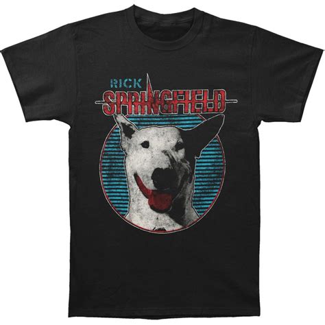 Rick Springfield Dog Circle S Soft T T Shirt 8204 Jznovelty