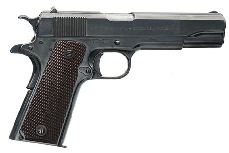Bid Now Pre War Colt 1911 A1 National Match 45acp Semi Auto Pistol
