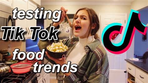 And to celebrate this dumpster fire of a year, social media platform tiktok has published their the year on tiktok: testing tik tok food trends - YouTube