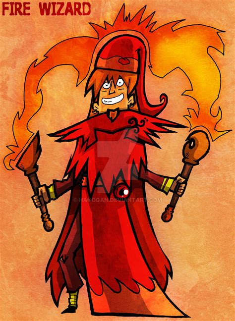 Waw Fire Wizard By Hanogan On Deviantart