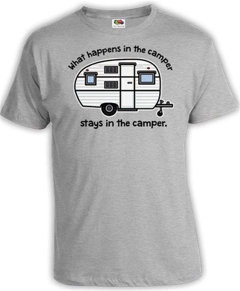 Funny Camping Shirt Trailer T Shirt Camping Ts Outdoor