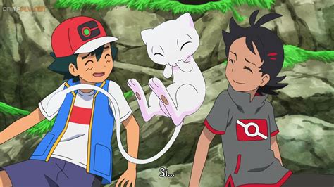 Ash Y Go Capturan A Mew Youtube