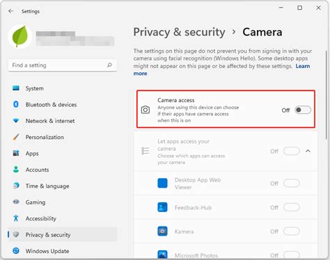 How To Enable And Disable Camera In Windows 11 Minitool Partition Wizard