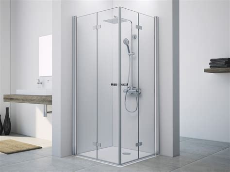 Dusche duschkabine schiebetür duschabtrennung esg glas nano eckeinstieg. Dusche Drehfalttür Eckeinstieg 90 x 90 cm Höhe 2200 mm Sondermaß