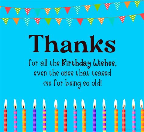 100 Thank You Messages For Birthday Wishes Best Quotationswishes
