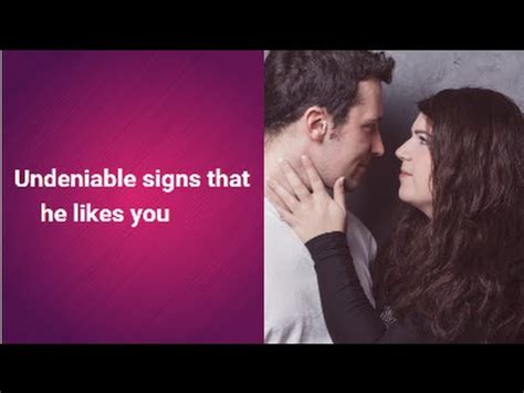 This question pops up in a lot of people's minds when they are very close with someone they like. Undeniable Signs That He Likes You - YouTube