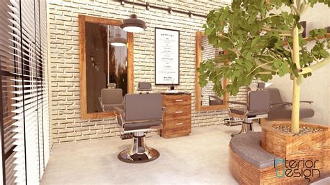 Jasa Desain Interior Barbershop