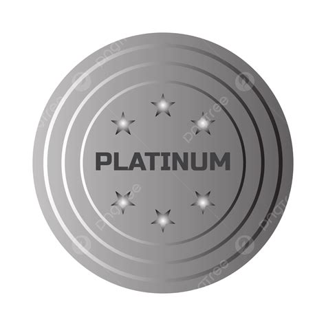 Platinum Coins Silver Coins Gold Png And Vector With Transparent
