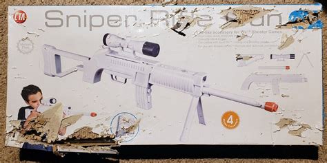 Nintendo Wii Cta Sniper Rifle Kit Accessory For Hunting Light Gun