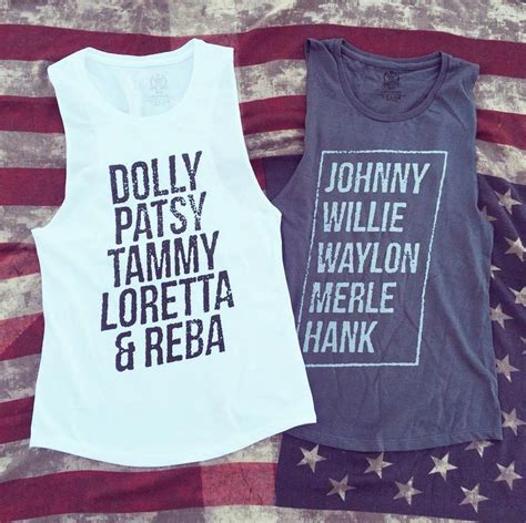 Adorable Classic Country Queens And Kings Muscle Tanks Country Queens Dolly P Country