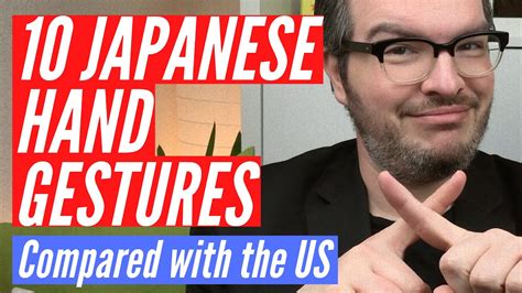 Japanese Hand Gestures Compared To The Us How Hand Signs Are