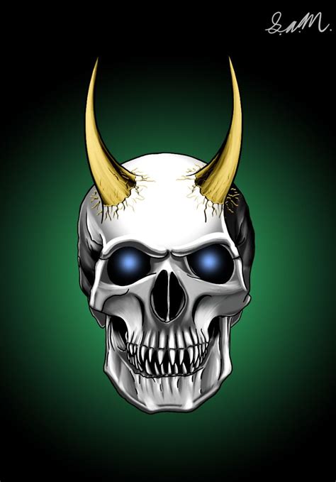 Skull 2 By Serpentnight2350 On Deviantart Skull Skull Art Skull