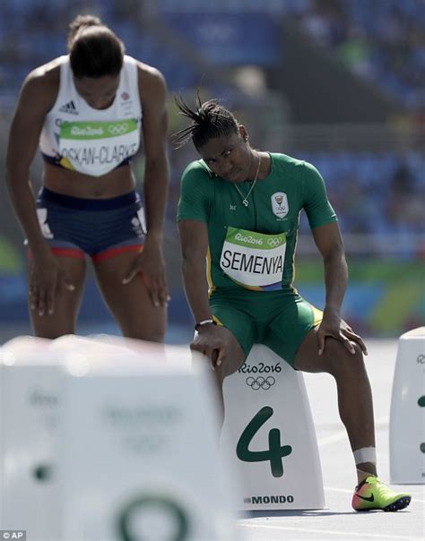 Caster Semenya Makes It Look Easy As She Wins Heat And Goes For Olympic